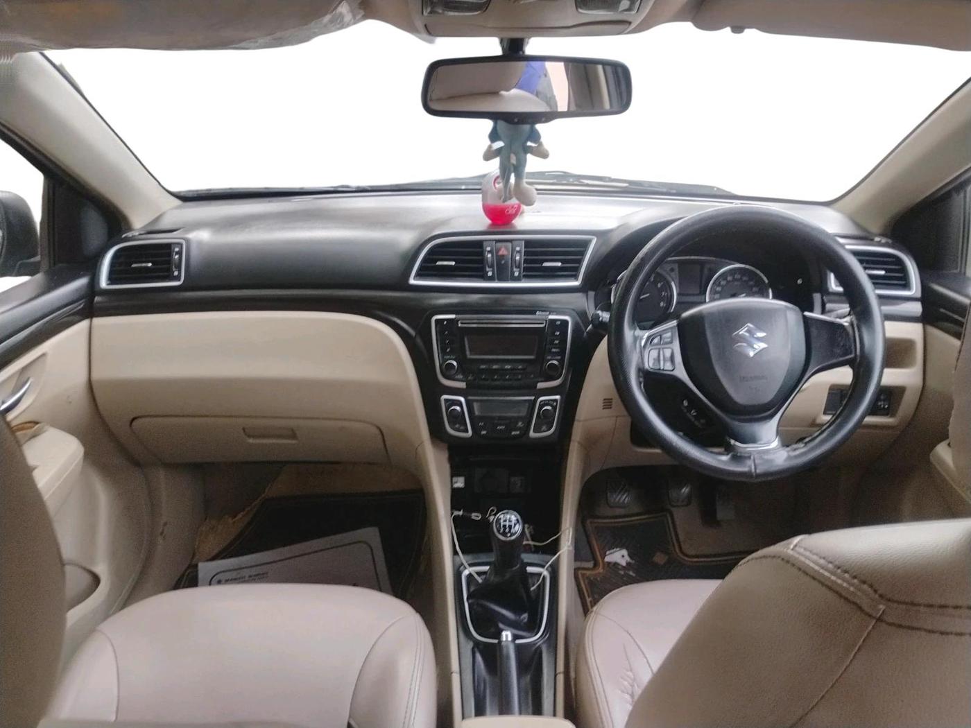 2016 Maruti Ciaz ZXI, Petrol, Manual, 2,08,246 km, interior