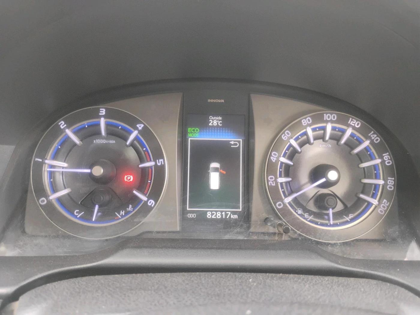 2019 Toyota Innova Crysta 2.4 VX 8 STR, Diesel, Manual, 82,817 km, interior