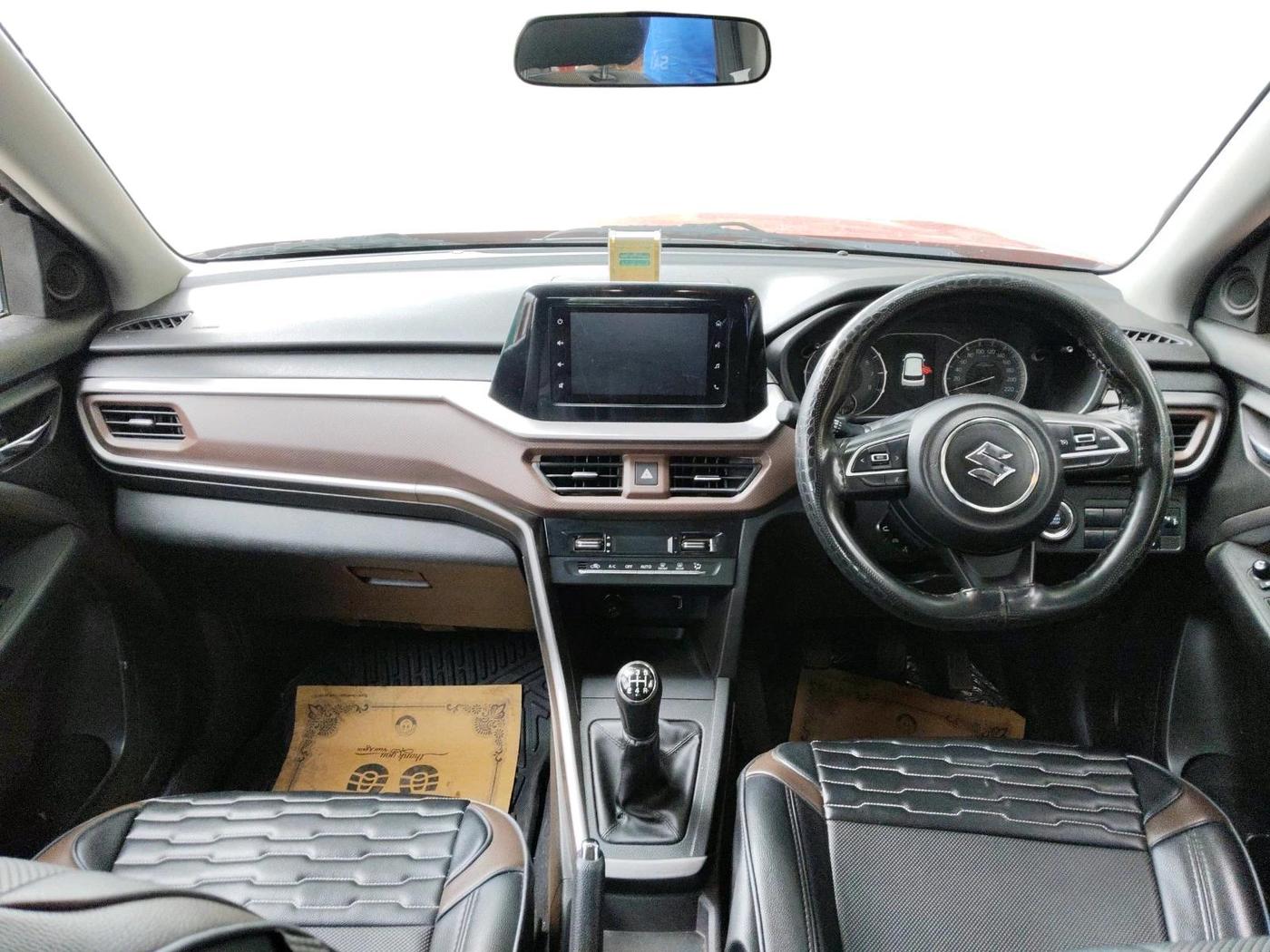 2022 Maruti BREZZA ZXI SMART HYBRID DUAL TONE, Petrol, Manual, 36,401 km, interior