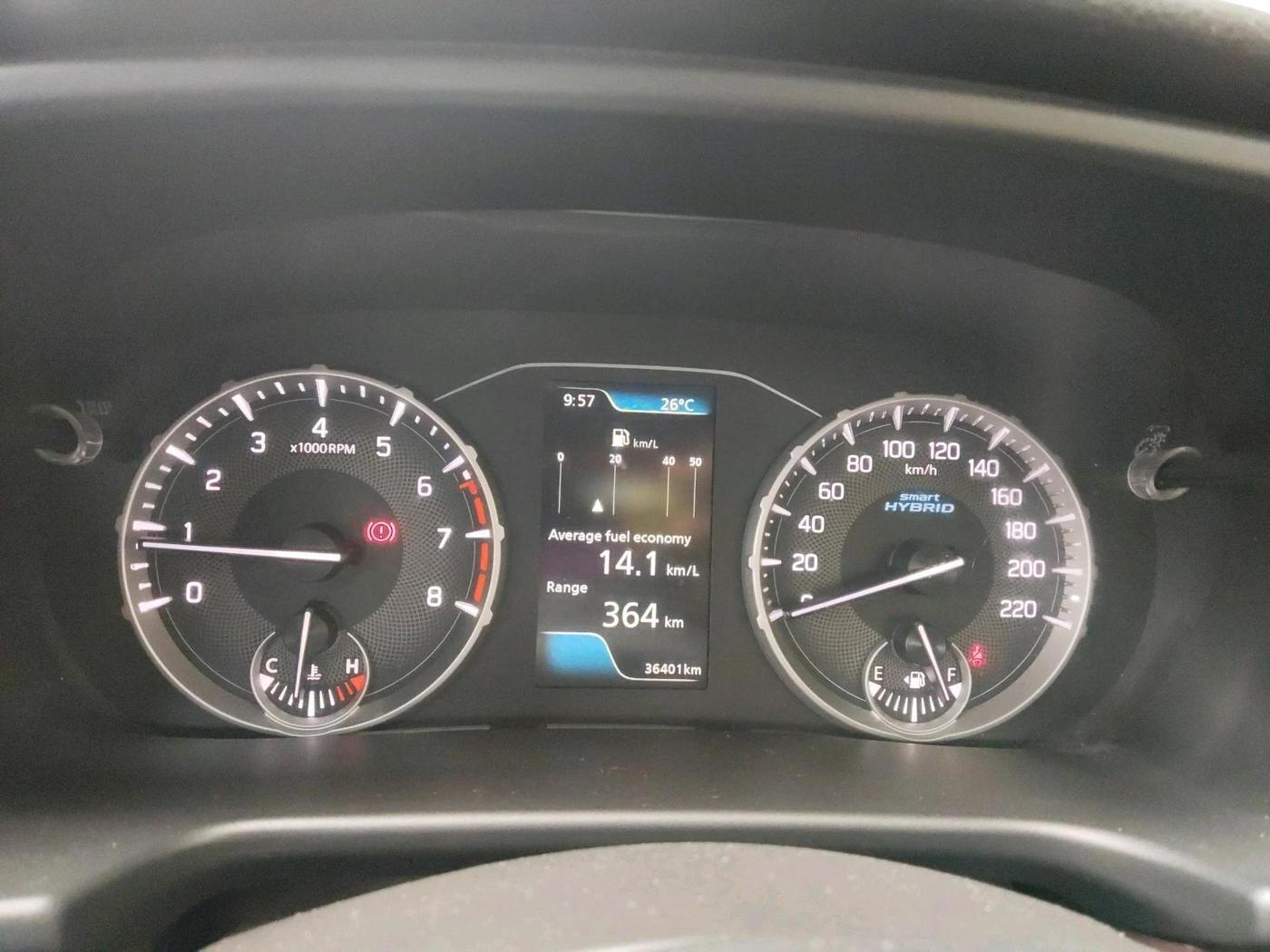2022 Maruti BREZZA ZXI SMART HYBRID DUAL TONE, Petrol, Manual, 36,401 km, interior