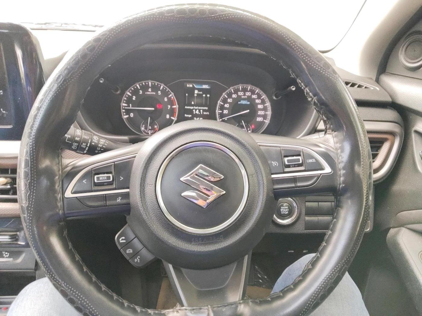 2022 Maruti BREZZA ZXI SMART HYBRID DUAL TONE, Petrol, Manual, 36,401 km, interior