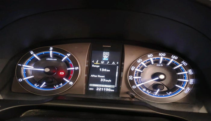 2017 Toyota Innova Crysta 2.8 ZX AT 7 STR, Diesel, Automatic, 2,21,196 km, interior