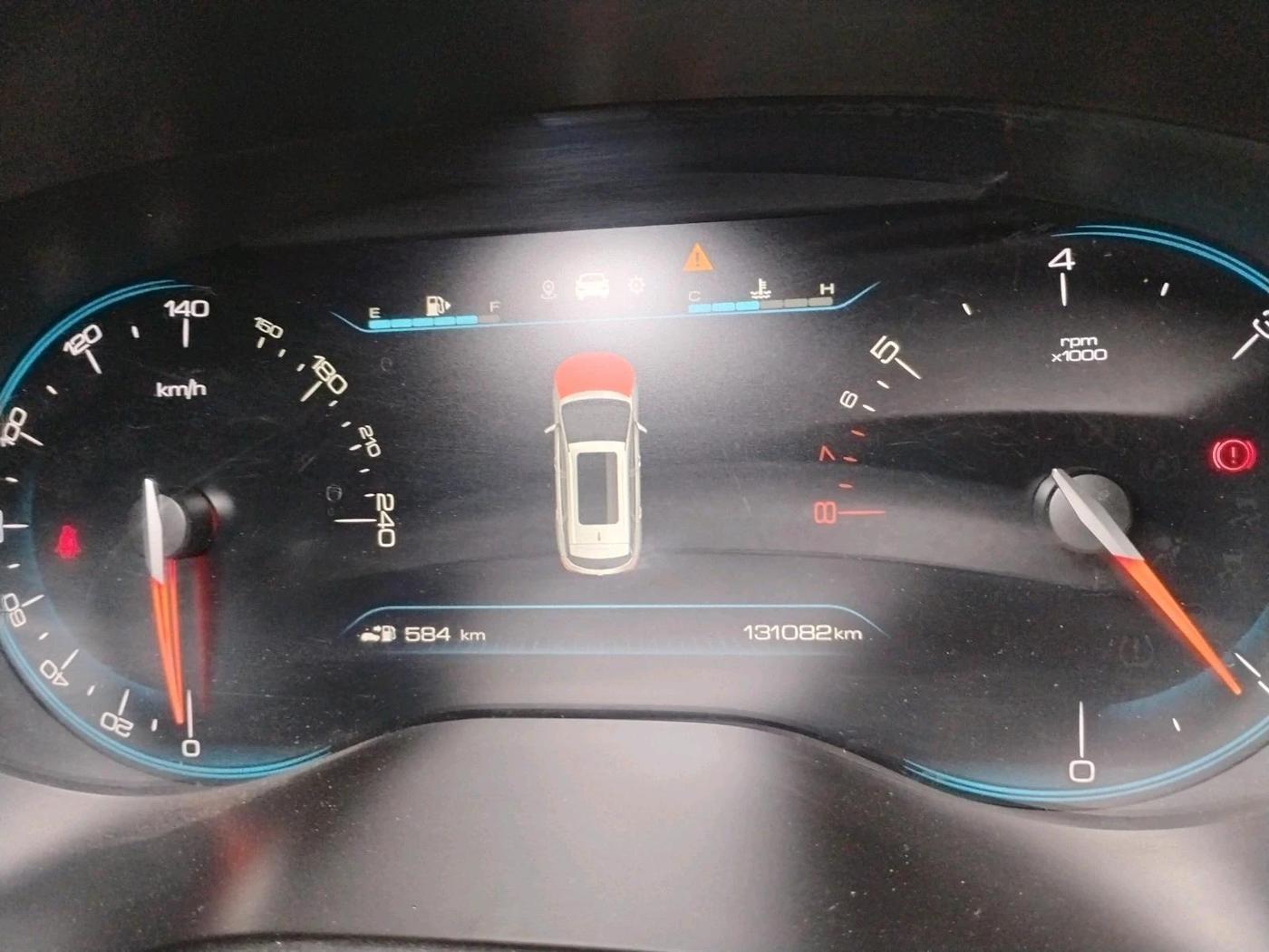 2019 MG HECTOR SHARP HYBRID 1.5 PETROL, Petrol, Manual, 1,31,082 km, interior