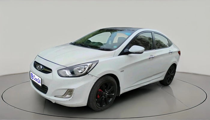 2011 Hyundai Verna FLUIDIC 1.6 VTVT SX AT, CNG, Automatic, 86,407 km, exterior