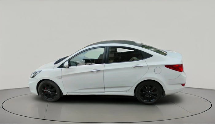 2011 Hyundai Verna FLUIDIC 1.6 VTVT SX AT, CNG, Automatic, 86,407 km, exterior