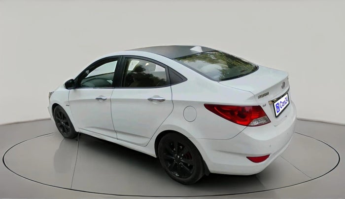 2011 Hyundai Verna FLUIDIC 1.6 VTVT SX AT, CNG, Automatic, 86,407 km, exterior