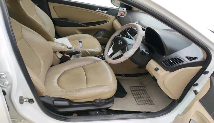 2011 Hyundai Verna FLUIDIC 1.6 VTVT SX AT, CNG, Automatic, 86,407 km, interior