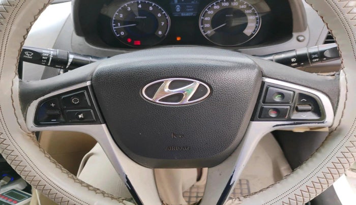 2011 Hyundai Verna FLUIDIC 1.6 VTVT SX AT, CNG, Automatic, 86,407 km, interior