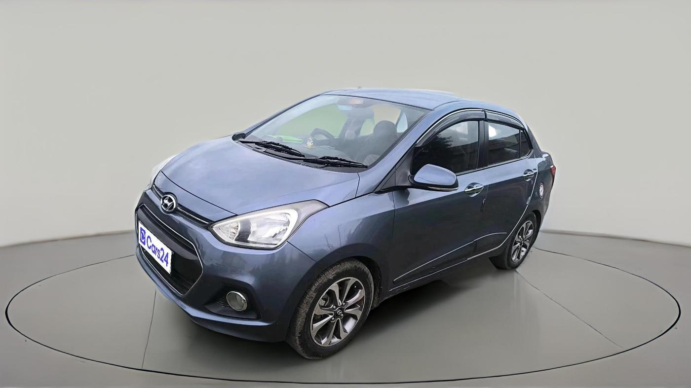2015 Hyundai Xcent SX 1.2 (O), Petrol, Manual, 1,00,466 km, exterior