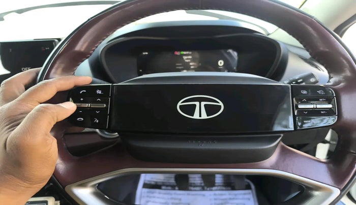 2024 Tata Curvv Accomplished S 1.2 Petrol 6MT, Petrol, Manual, 25,629 km, interior