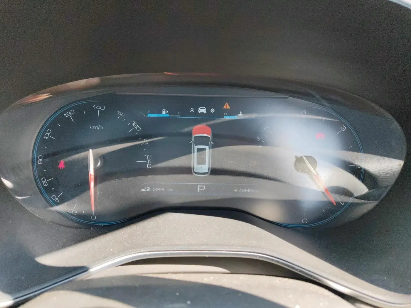 2021 MG HECTOR SHARP 1.5 DCT PETROL DUAL TONE, Petrol, Automatic, 47,865 km, interior
