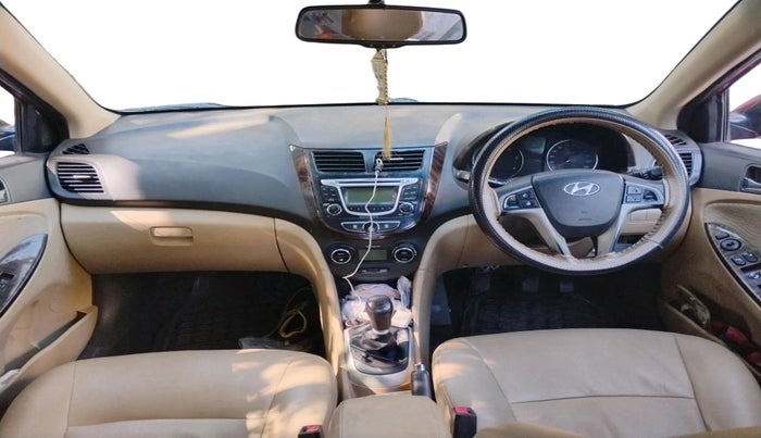 2014 Hyundai Verna FLUIDIC 1.6 CRDI SX, Diesel, Manual, 98,722 km, interior