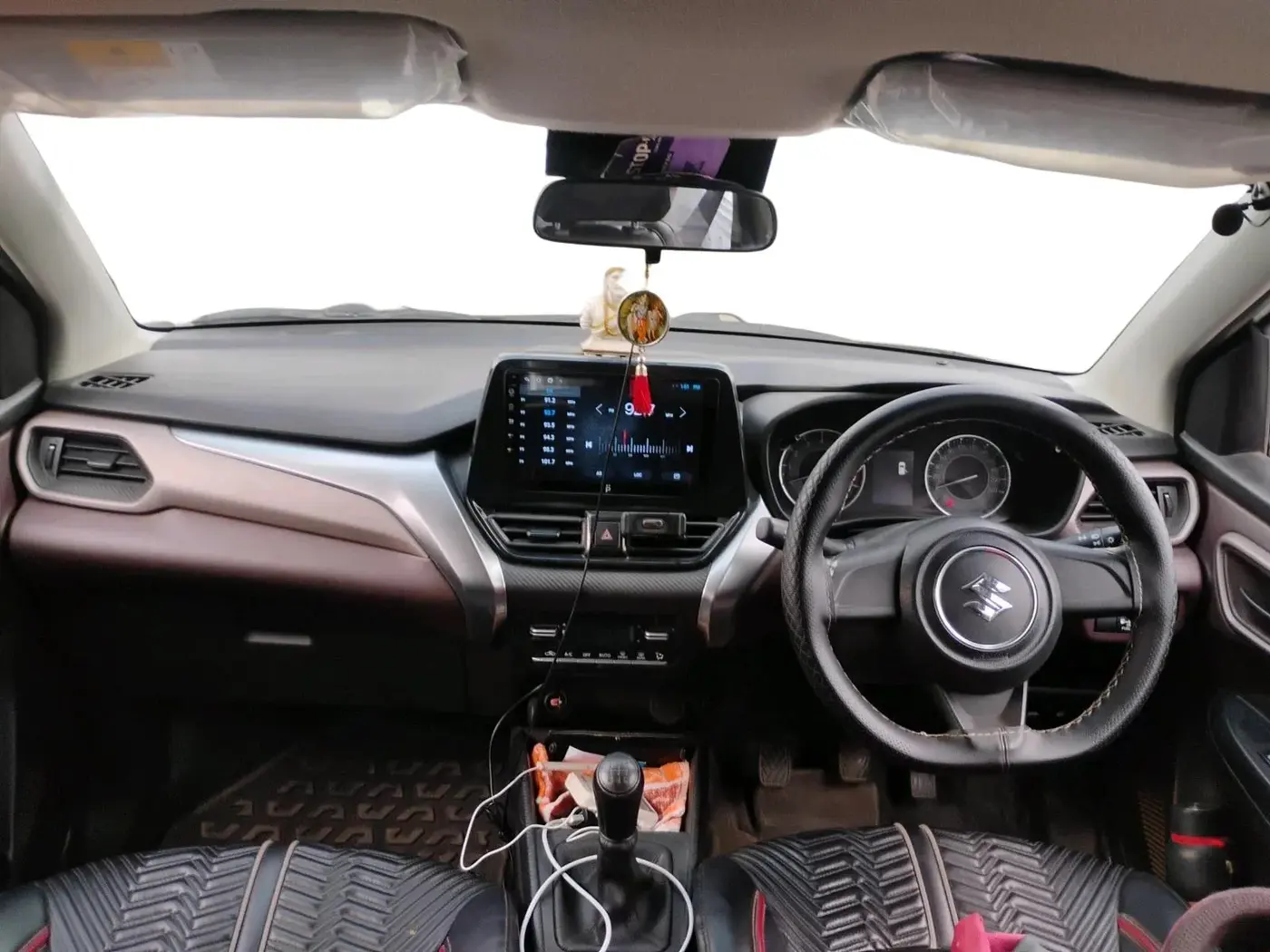 2023 Maruti FRONX SIGMA CNG 1.2 MT, CNG, Manual, 74,201 km, interior