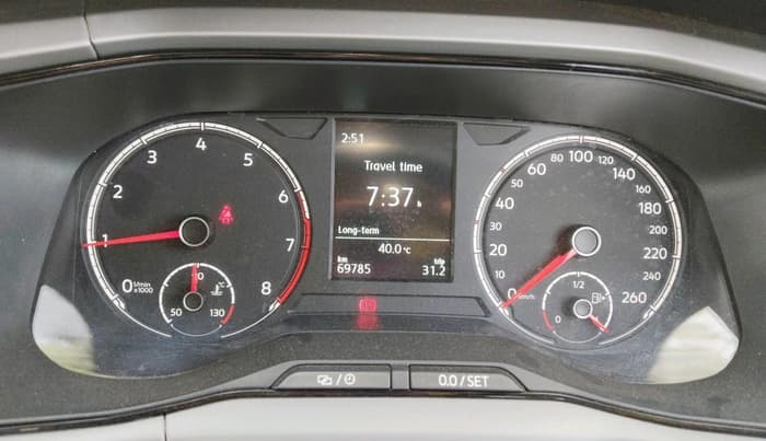 2022 Volkswagen TAIGUN HIGHLINE 1.0 TSI MT, Petrol, Manual, 69,785 km, interior
