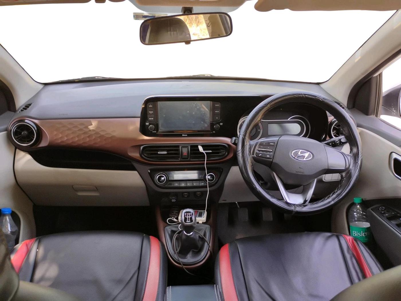 2020 Hyundai AURA SX 1.2 (O) CRDI, Diesel, Manual, 1,43,367 km, interior