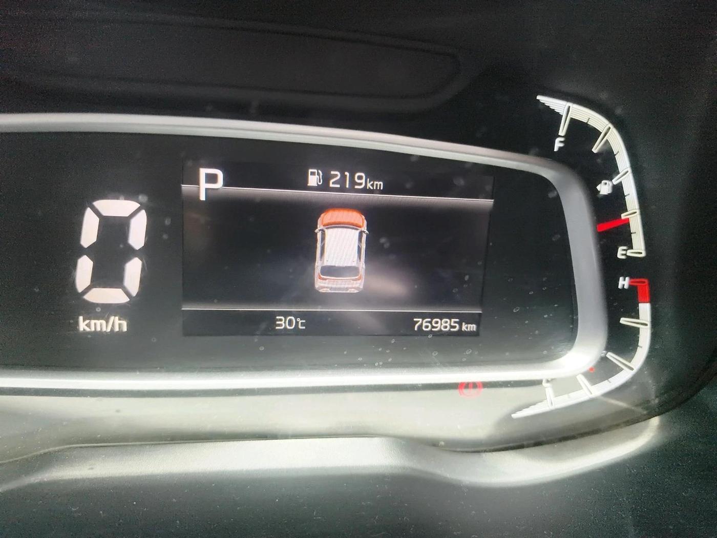 2020 KIA SONET GTX PLUS 1.5 AT, Diesel, Automatic, 76,985 km, interior