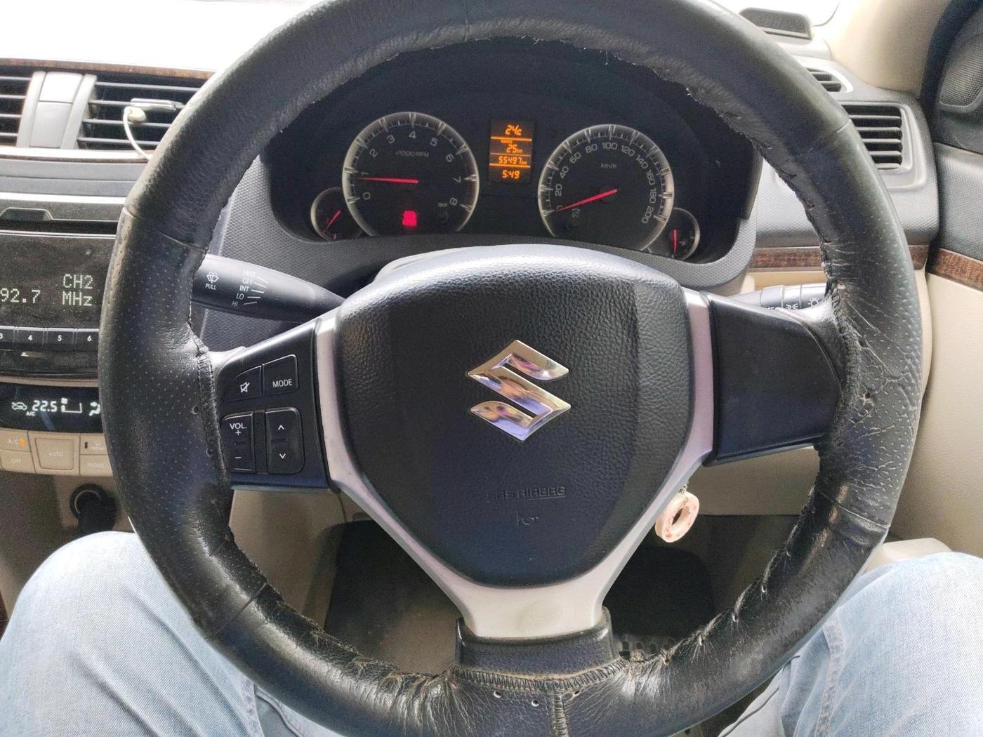 2015 Maruti Swift Dzire ZXI, Petrol, Manual, 55,497 km, interior