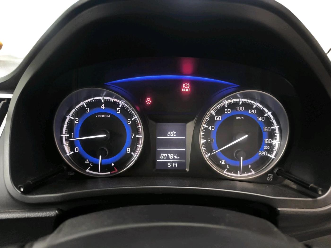 2017 Maruti Baleno DELTA PETROL 1.2, Petrol, Manual, 80,784 km, interior