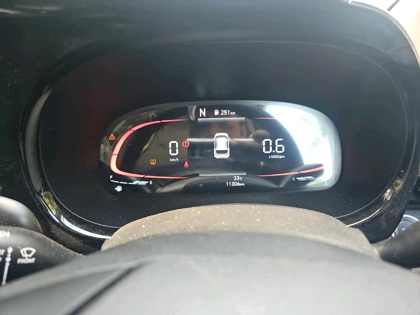 2023 Hyundai EXTER SX(O) 1.2 AMT, Petrol, Automatic, 11,306 km, interior