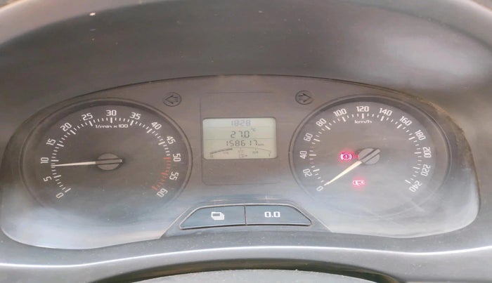 2011 Skoda Fabia AMBIENTE 1.2 TDI, Diesel, Manual, 1,58,715 km, interior