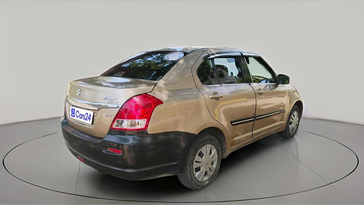 2011 Maruti Swift Dzire VXI, CNG, Manual, 1,02,511 km, exterior