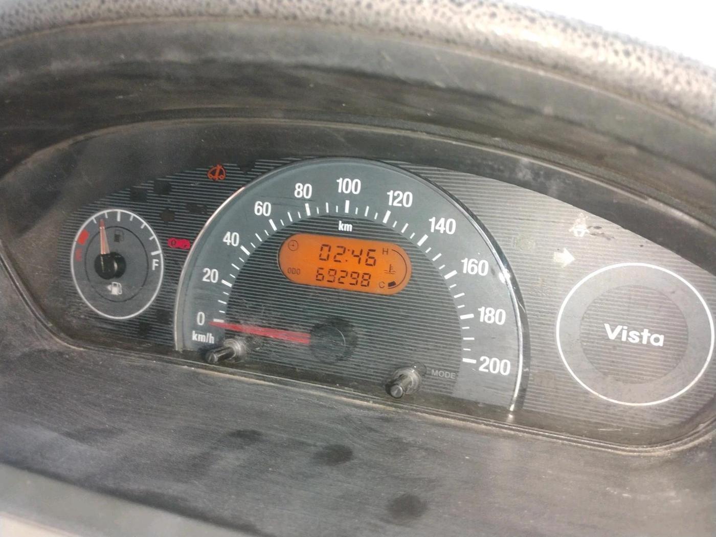 2012 Tata Indica Vista LX TDI, Diesel, Manual, 69,298 km, interior