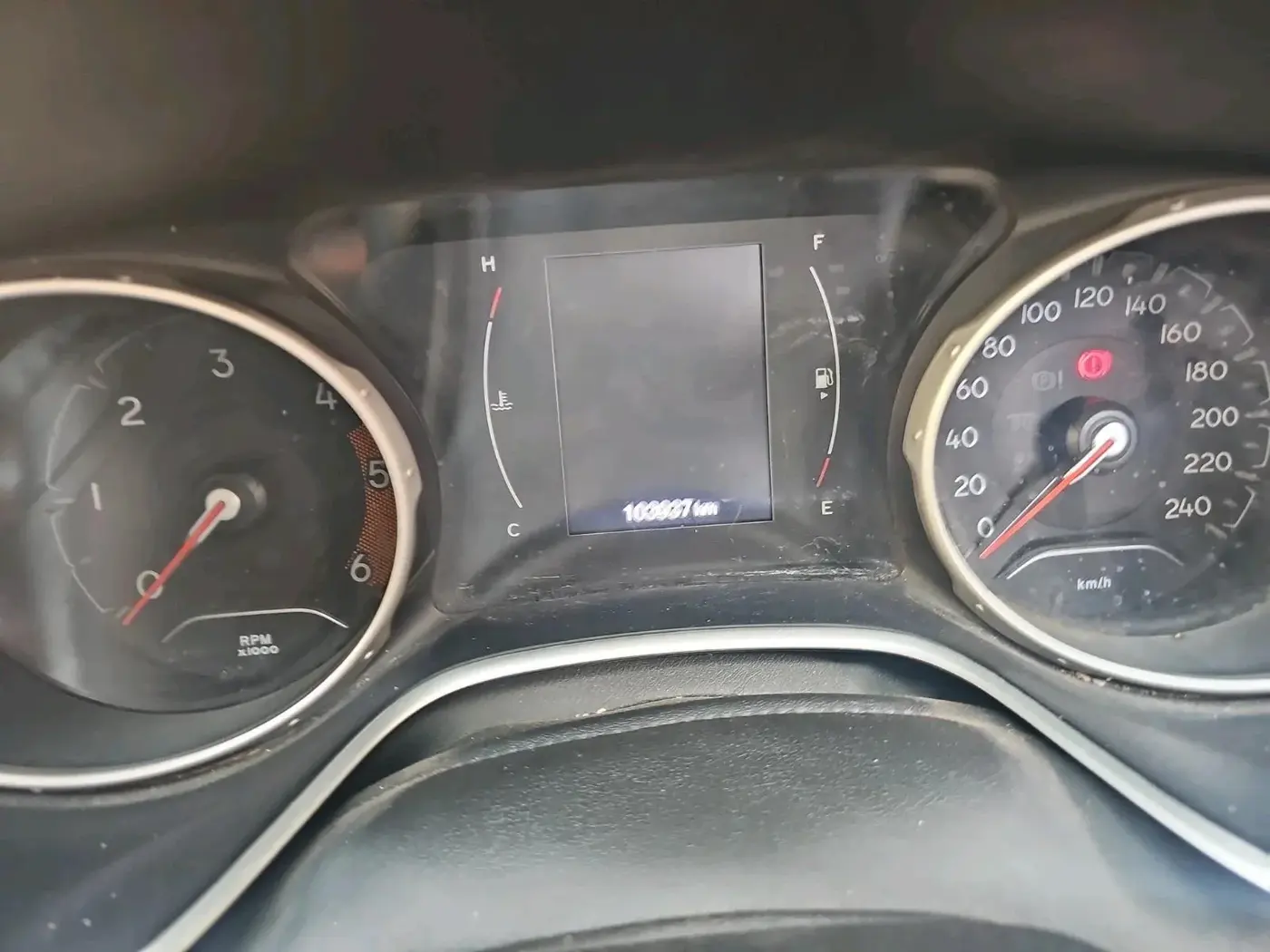 2017 Jeep Compass LIMITED (O) 2.0 DIESEL 4X4, Diesel, Manual, 1,04,055 km, interior
