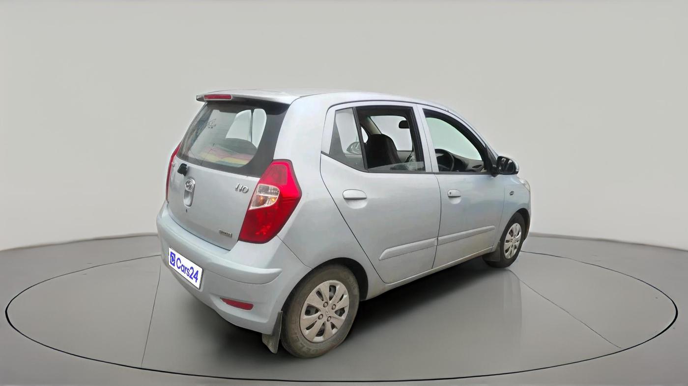 2011 Hyundai i10 SPORTZ 1.2, Petrol, Manual, 76,181 km, exterior