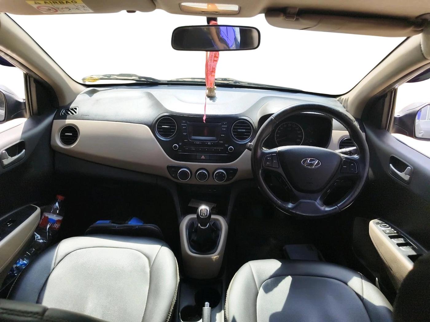 2014 Hyundai Grand i10 ASTA (O) 1.2 KAPPA VTVT, Petrol, Manual, 72,689 km, interior