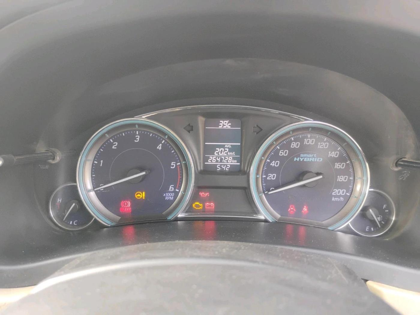 2018 Maruti Ciaz DELTA DIESEL 1.3, Diesel, Manual, 2,64,728 km, interior