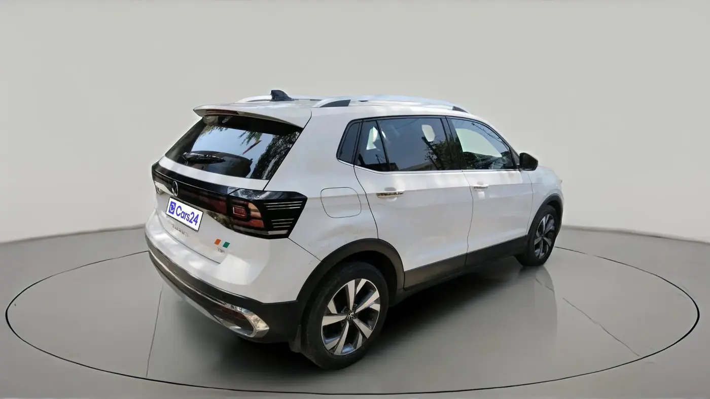 2022 Volkswagen TAIGUN TOPLINE 1.0 TSI AT, Petrol, Automatic, 57,175 km, exterior
