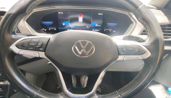 2022 Volkswagen TAIGUN TOPLINE 1.0 TSI AT, Petrol, Automatic, 57,175 km, interior