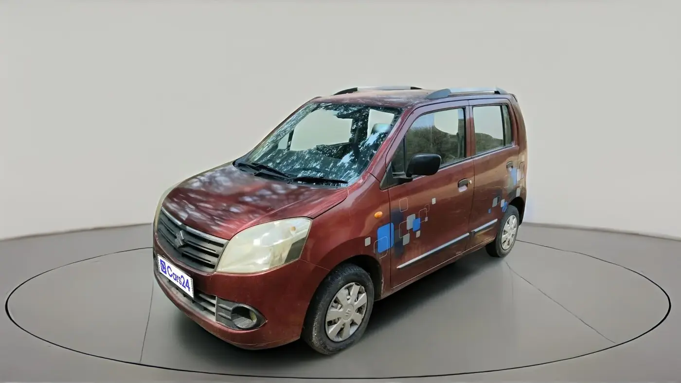 2012 Maruti Wagon R 1.0 LXI, Petrol, Manual, 37,847 km, exterior