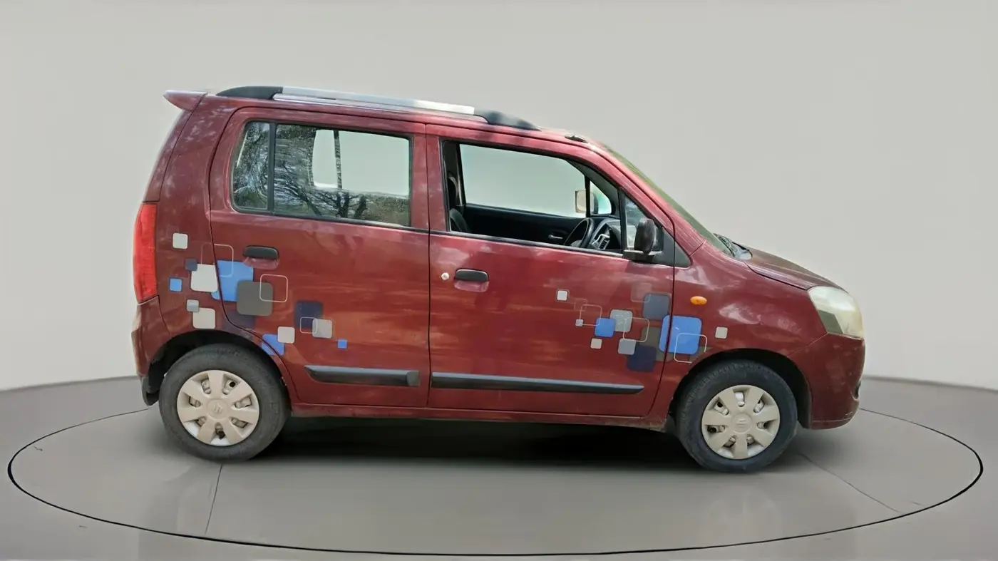 2012 Maruti Wagon R 1.0 LXI, Petrol, Manual, 37,847 km, exterior
