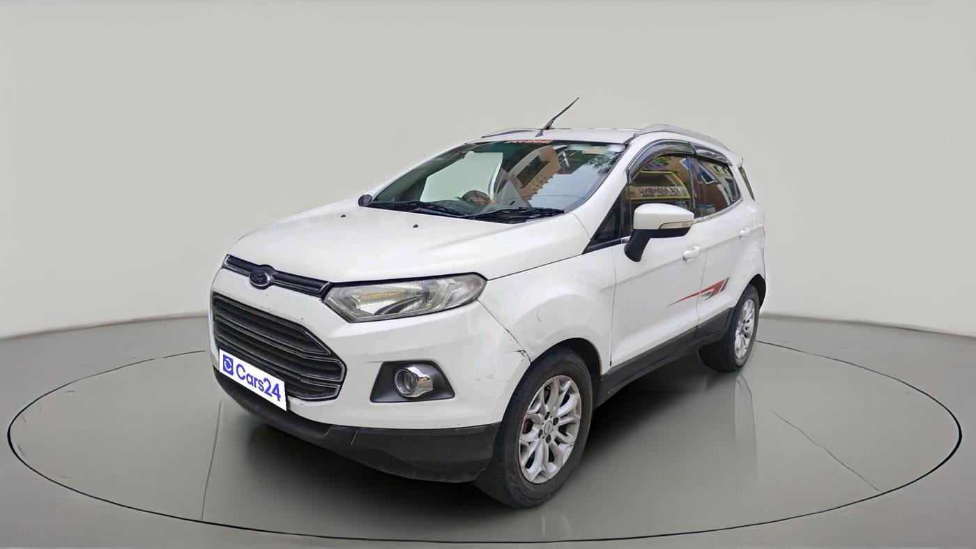 2016 Ford Ecosport TITANIUM 1.5L DIESEL, Diesel, Manual, 1,30,230 km, exterior