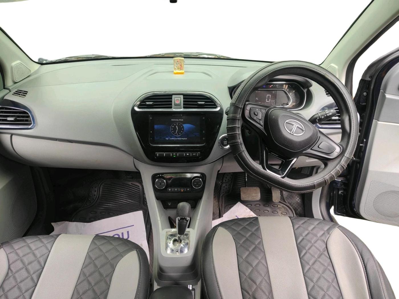 2020 Tata TIGOR XZA PLUS PETROL, Petrol, Automatic, 5,581 km, interior
