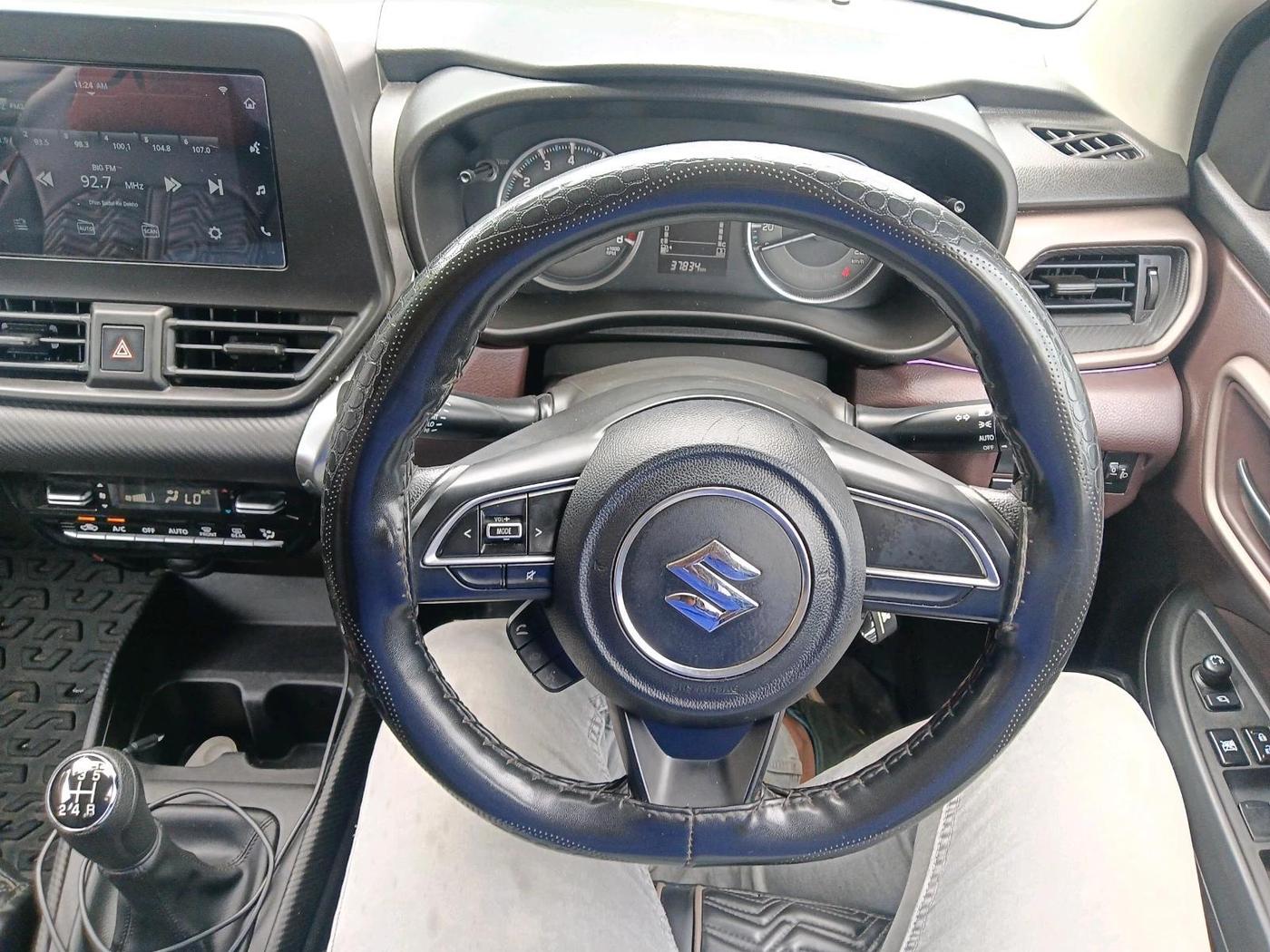 2023 Maruti FRONX DELTA PLUS 1.2MT, Petrol, Manual, 37,834 km, interior