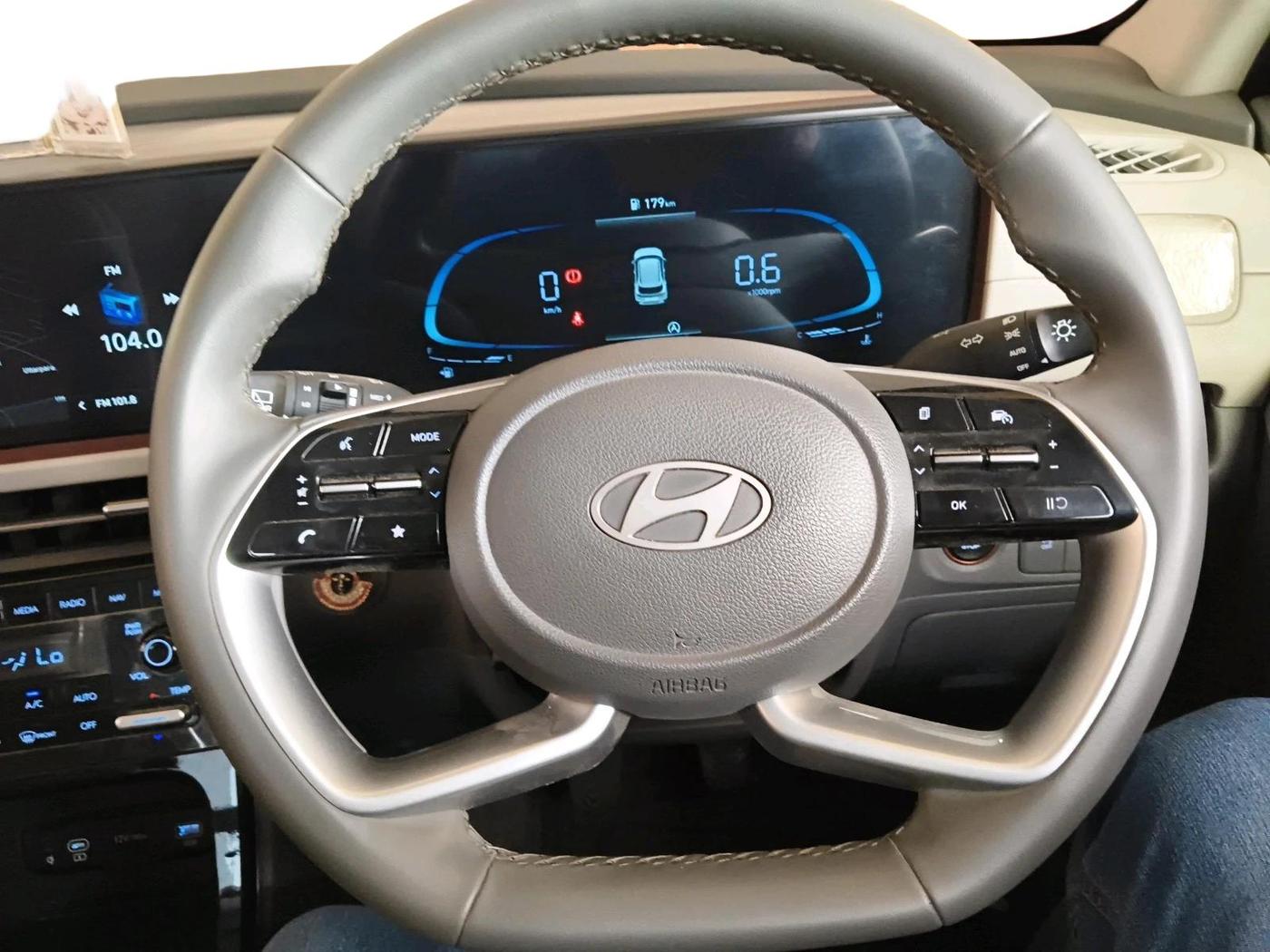 2024 Hyundai Creta SX 1.5 PETROL, Petrol, Manual, 9,246 km, interior