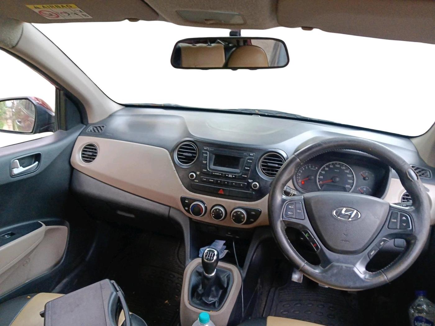2016 Hyundai Grand i10 ASTA (O) 1.2 KAPPA VTVT, Petrol, Manual, 1,39,448 km, interior