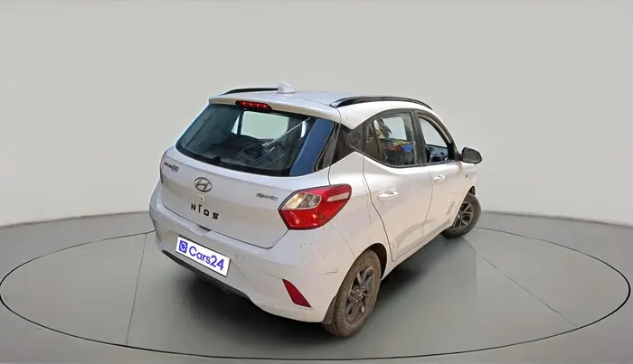 2022 Hyundai GRAND I10 NIOS SPORTZ AMT 1.2 KAPPA VTVT, Petrol, Automatic, 24,911 km, exterior