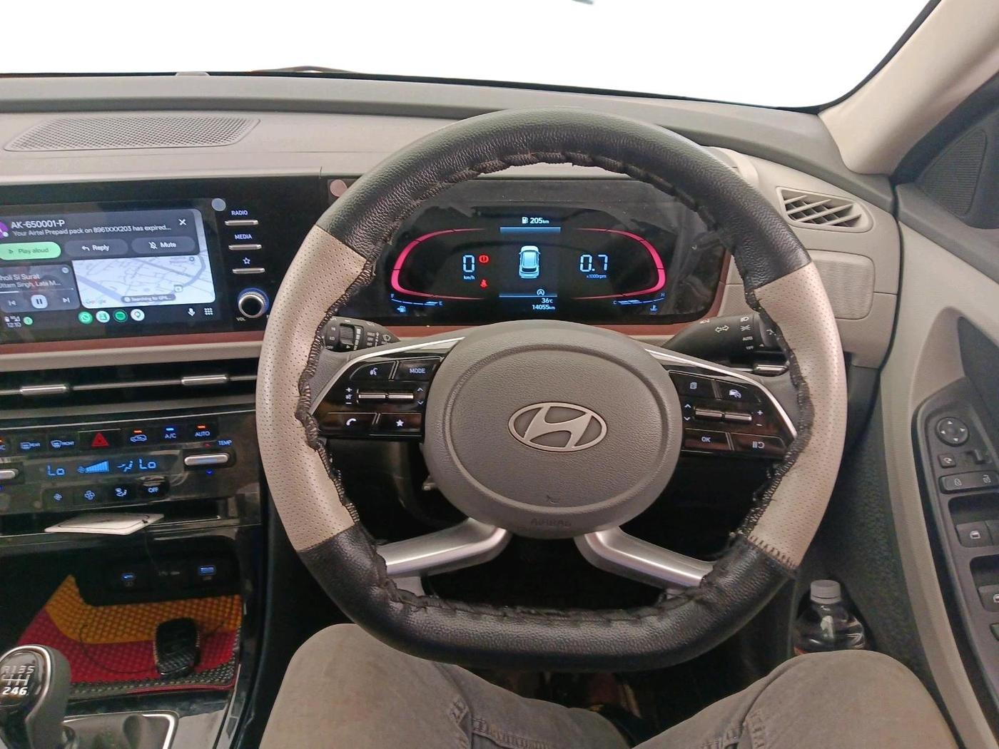 2024 Hyundai Creta S (O) 1.5 PETROL, Petrol, Manual, 14,055 km, interior