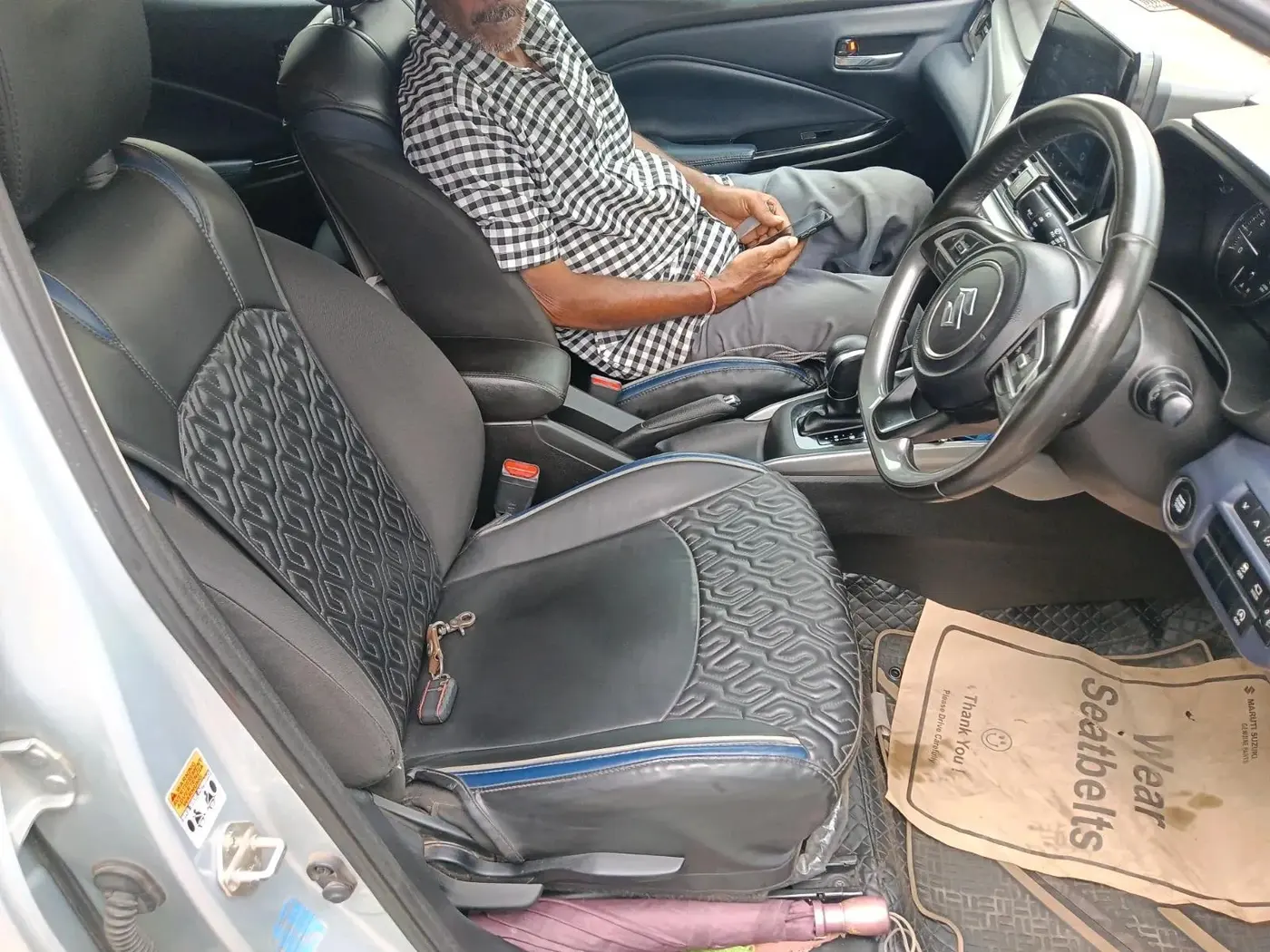 2022 Maruti Baleno ALPHA 1.2 AGS, Petrol, Automatic, 99,058 km, interior