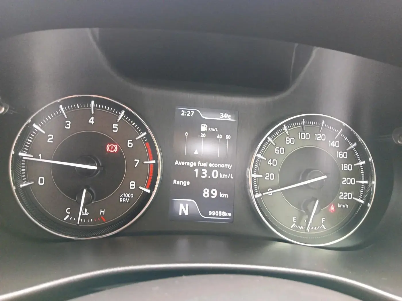 2022 Maruti Baleno ALPHA 1.2 AGS, Petrol, Automatic, 99,058 km, interior