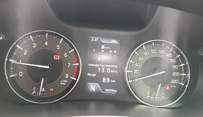 2022 Maruti Baleno ALPHA 1.2 AGS, Petrol, Automatic, 99,058 km, interior
