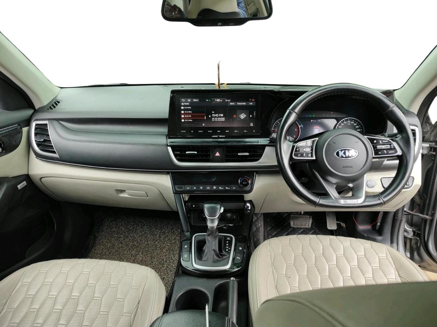 2019 KIA SELTOS HTX PLUS AT1.5 DIESEL, Diesel, Automatic, 92,627 km, interior