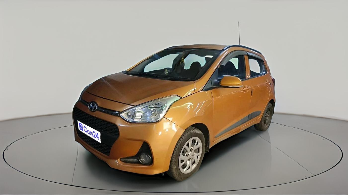 2017 Hyundai Grand i10 SPORTZ (O) 1.2 KAPPA VTVT, Petrol, Manual, 30,941 km, exterior