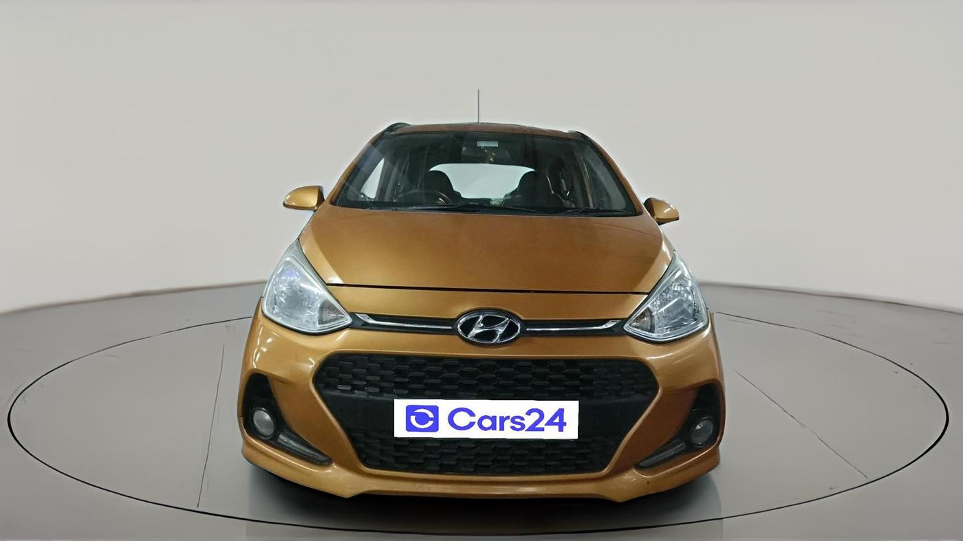 2017 Hyundai Grand i10 SPORTZ (O) 1.2 KAPPA VTVT, Petrol, Manual, 30,941 km, exterior