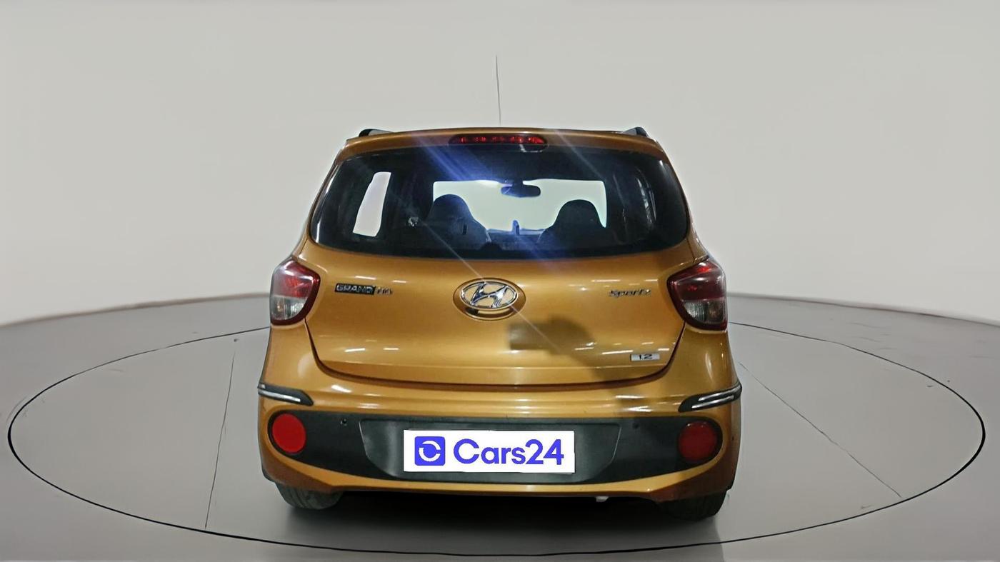 2017 Hyundai Grand i10 SPORTZ (O) 1.2 KAPPA VTVT, Petrol, Manual, 30,941 km, exterior