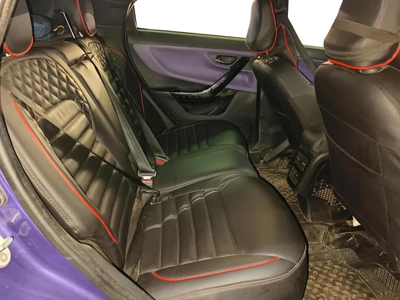 2023 Tata NEXON FEARLESS PURPLE  DUAL TONE 1.2 PETROL, Petrol, Manual, 32,382 km, interior