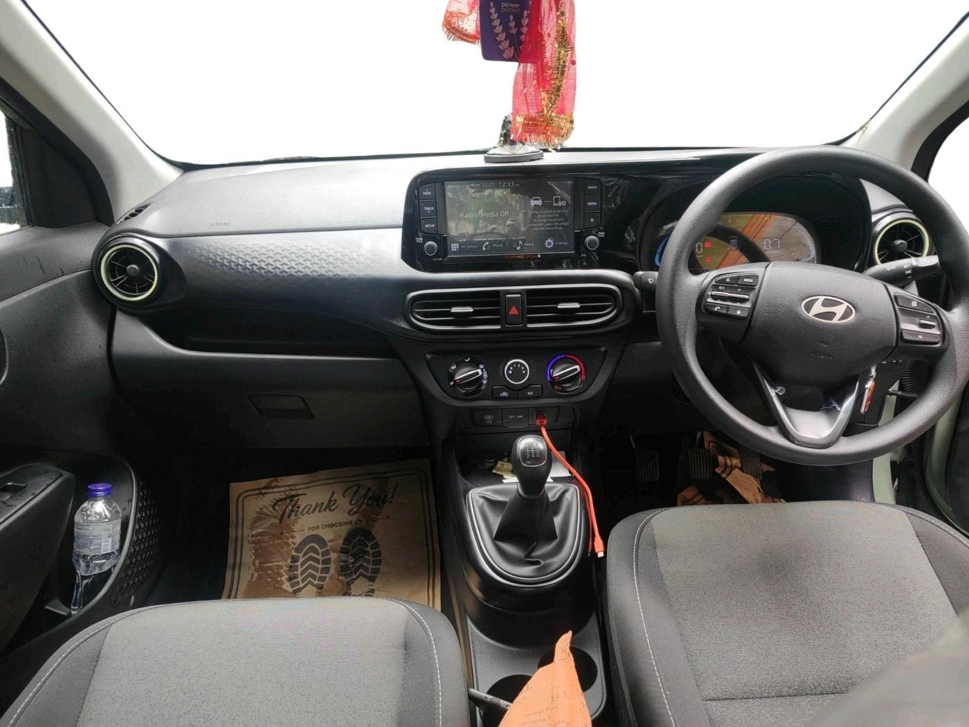 2024 Hyundai EXTER S (O) Plus 1.2 MT, Petrol, Manual, 5,881 km, interior